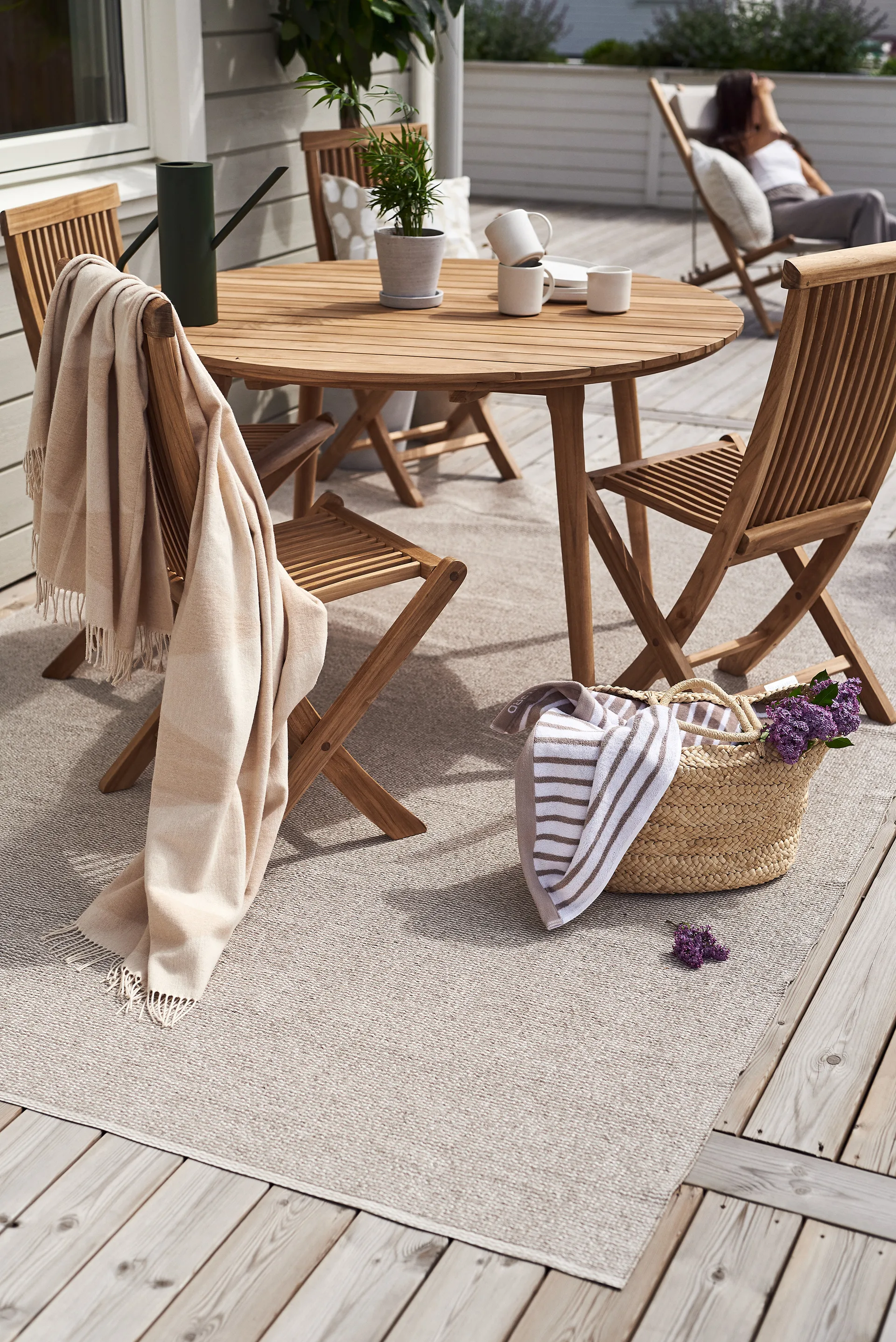 Mellow plastmatta greige, 200x300cm Scandi Living