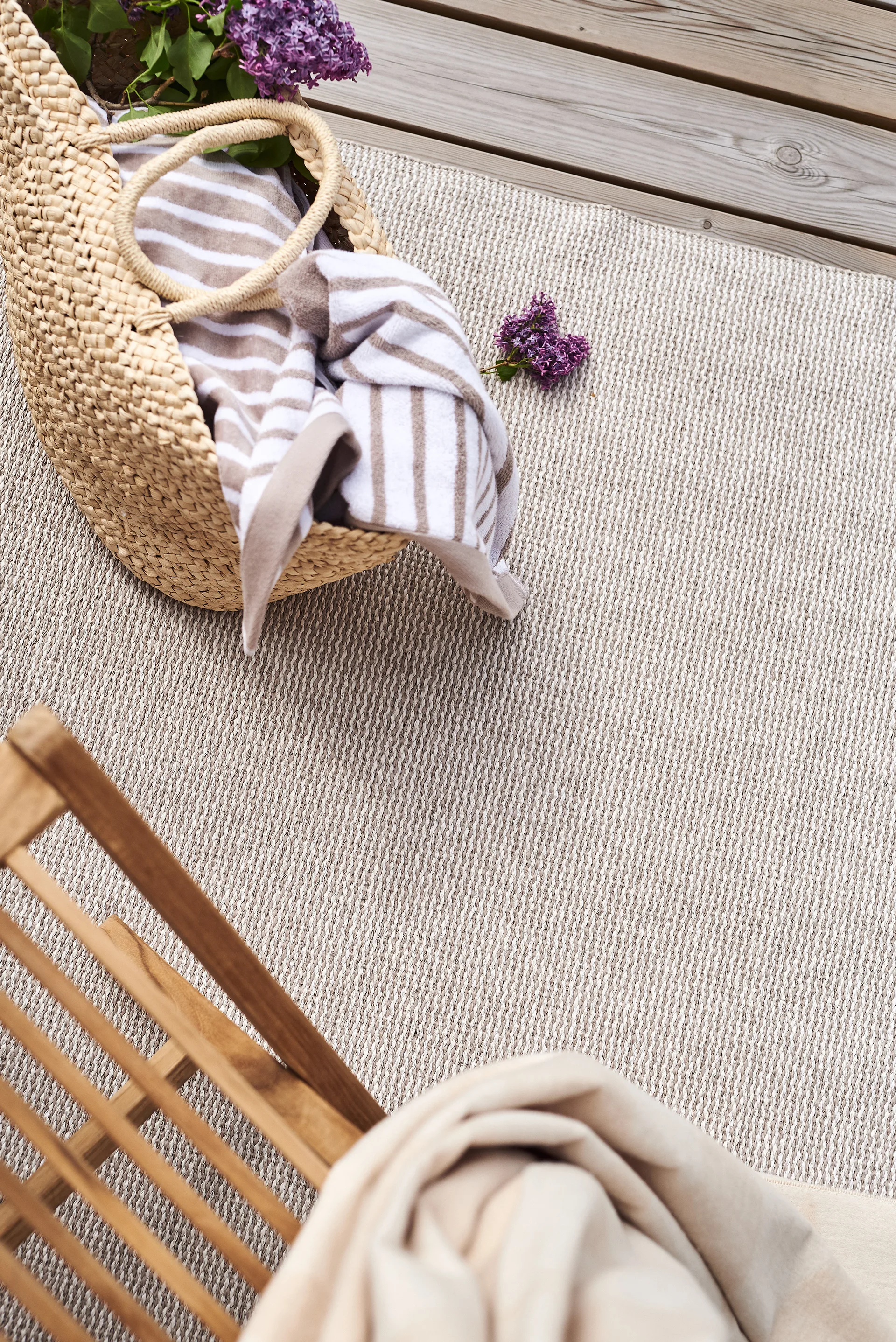 Mellow plastmatta greige, 200x300cm Scandi Living