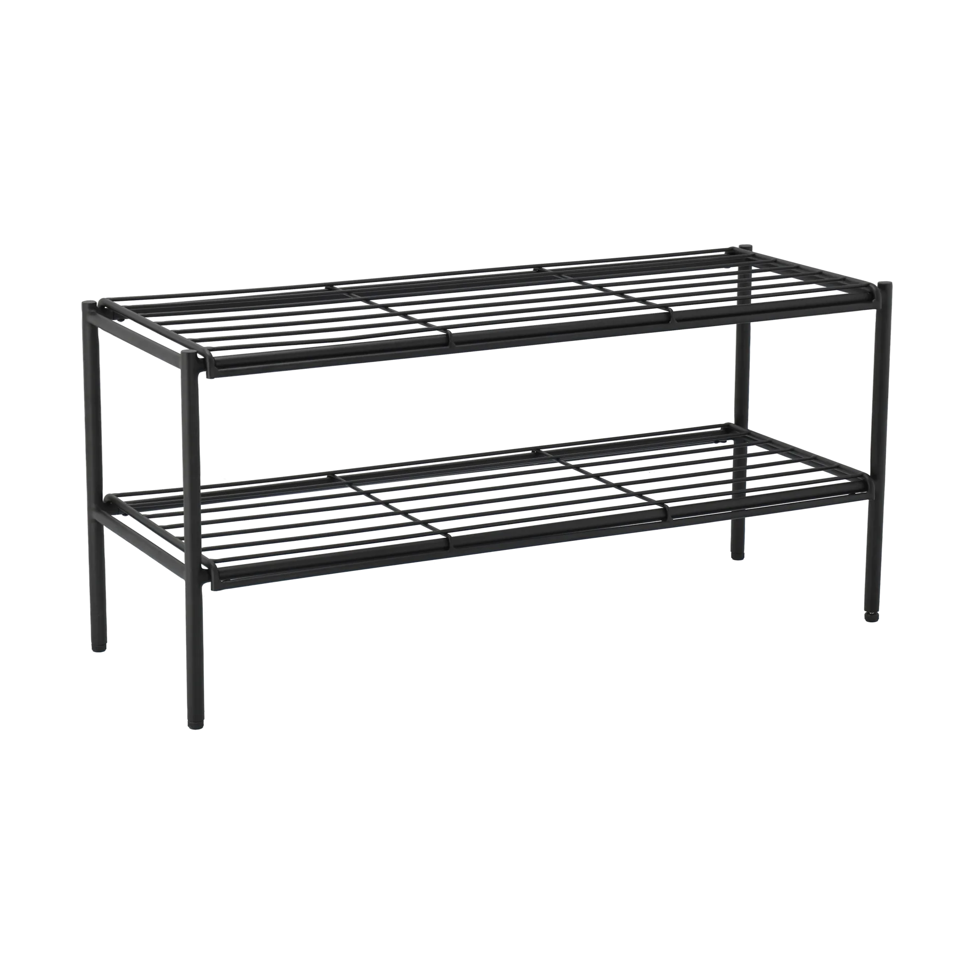 Nod skohylla 80x30x37 cm, Black Scandi Living