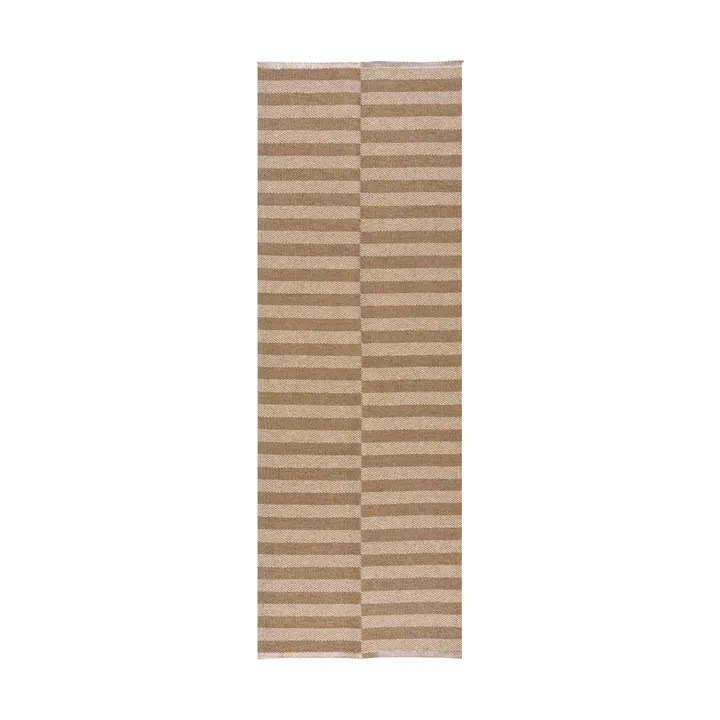 Path gångmatta - Beige, 70x250 cm - Scandi Living