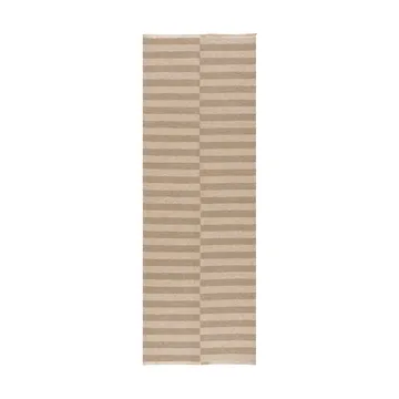 Path gångmatta - Beige, 70x250 cm - Scandi Living
