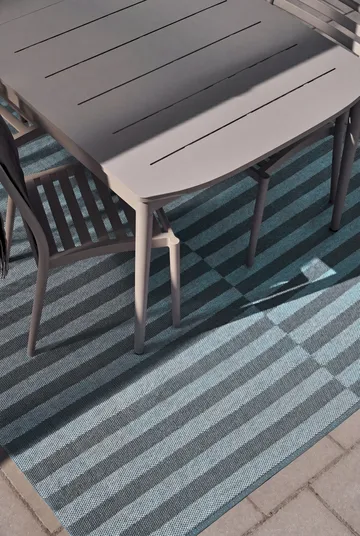 Path matta - Ocean blue, 150x200 cm - Scandi Living