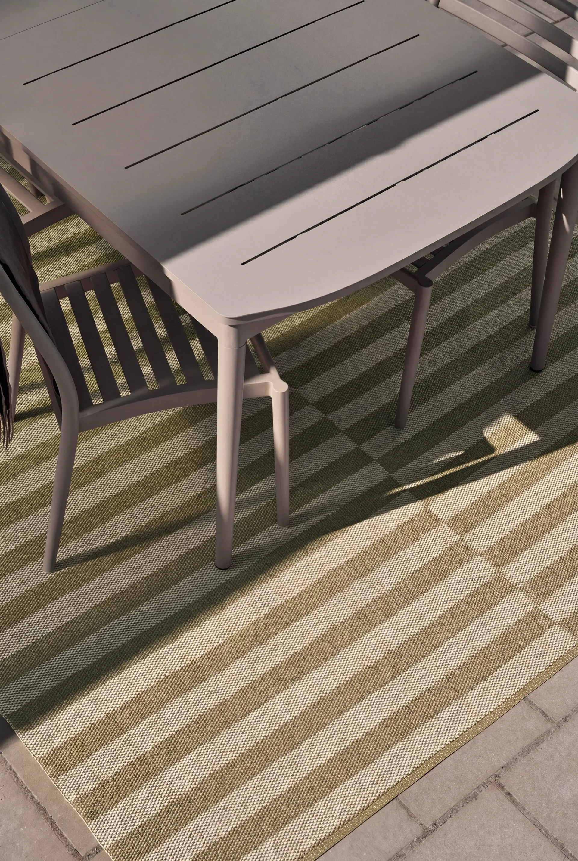 Path matta, Olive green, 150x200 cm Scandi Living