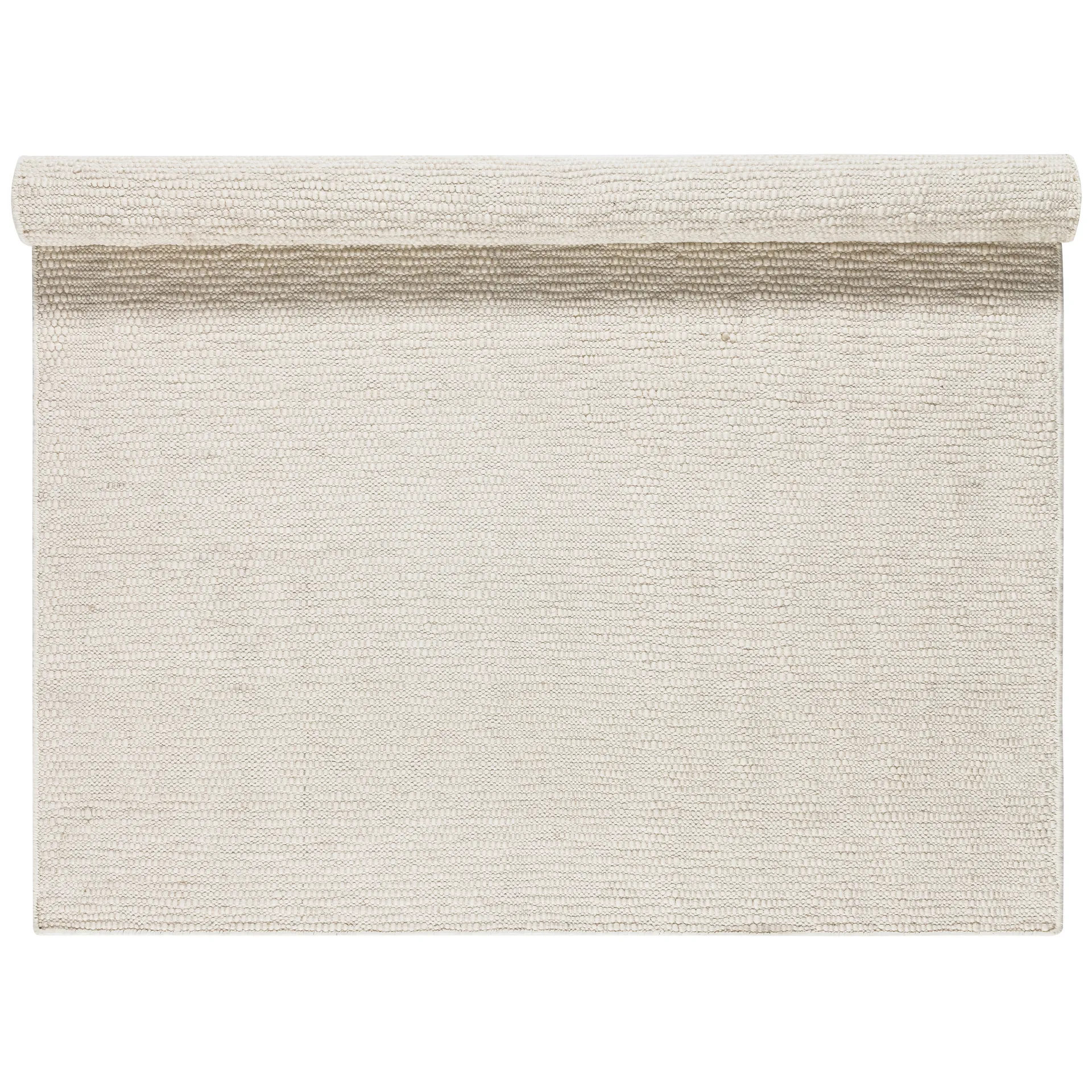 Pebble ullmatta vit, 200x300 cm Scandi Living