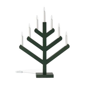 Pine adventsljusstake 62 cm - Grön - Scandi Living