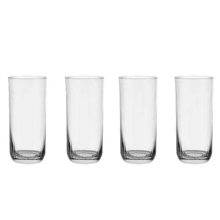 Pristine highball glas 40 cl 4-pack - Klar - Scandi Living