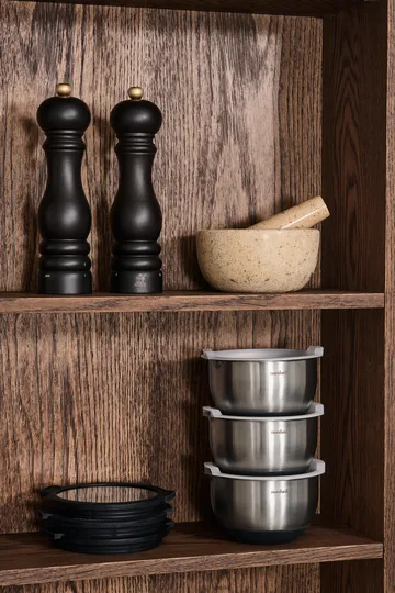 Ridge mortel Ø14x7 cm - Marmor - Scandi Living