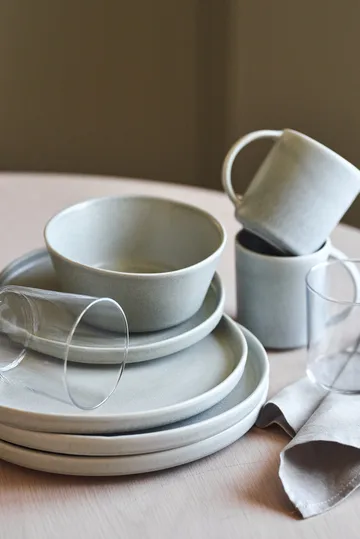 Sandsbro assiett - Ljusgrå, Ø20 cm - Scandi Living