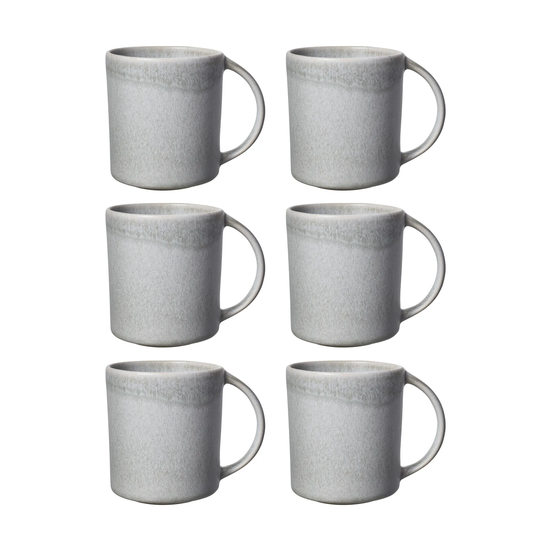 Sandsbro mugg ljusgrå, 30 cl, 6-pack Scandi Living
