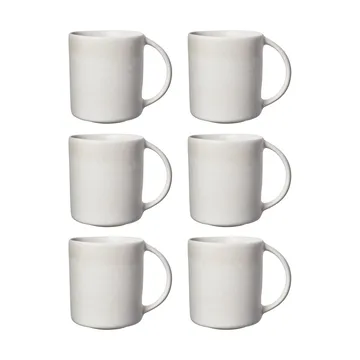 Sandsbro mugg offwhite, 30 cl, 6-pack - Scandi Living