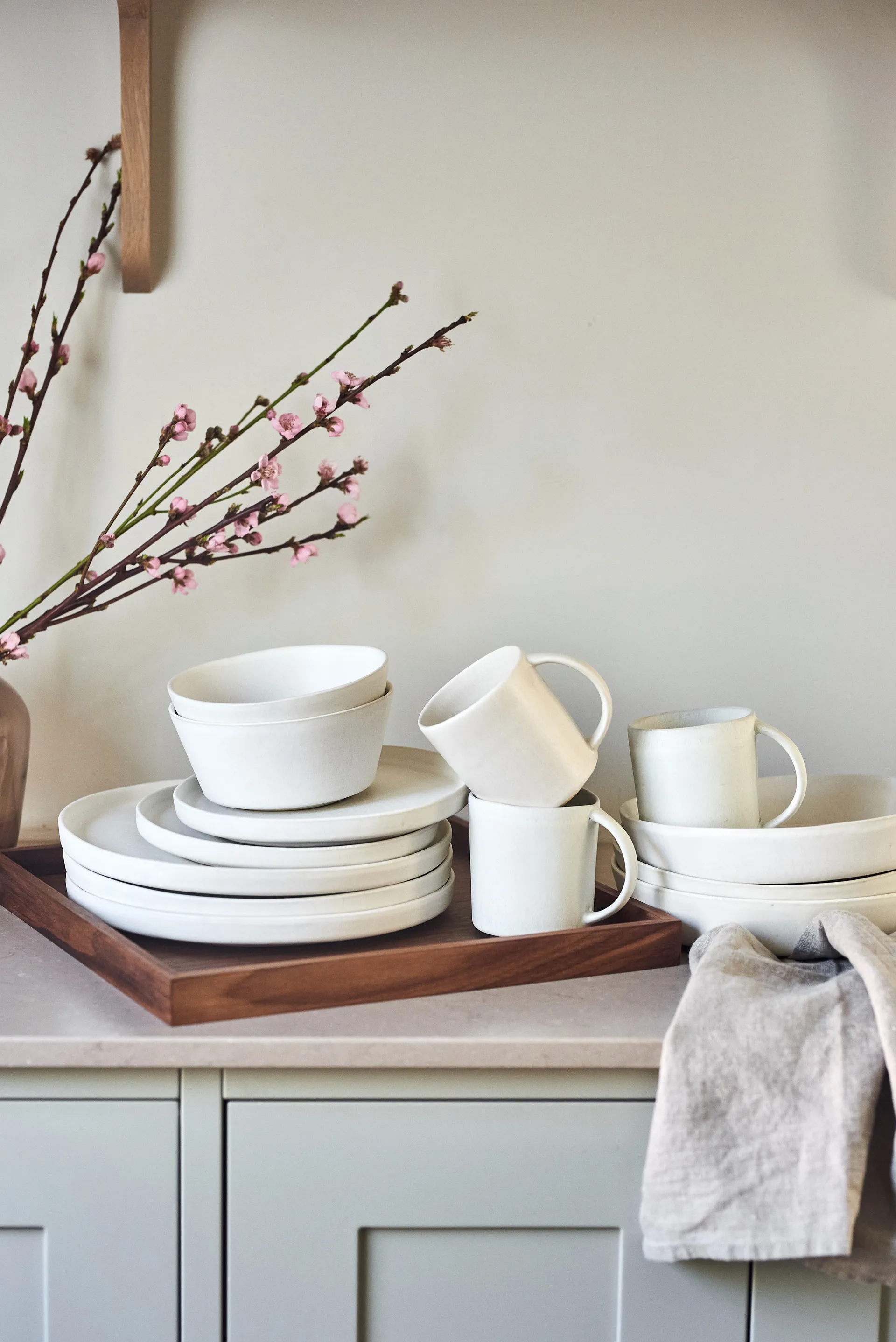 Sandsbro pastatallrik, Offwhite, Ø23 cm Scandi Living