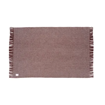 Sandstone ullpläd 130x180 cm - Burgundy - Scandi Living