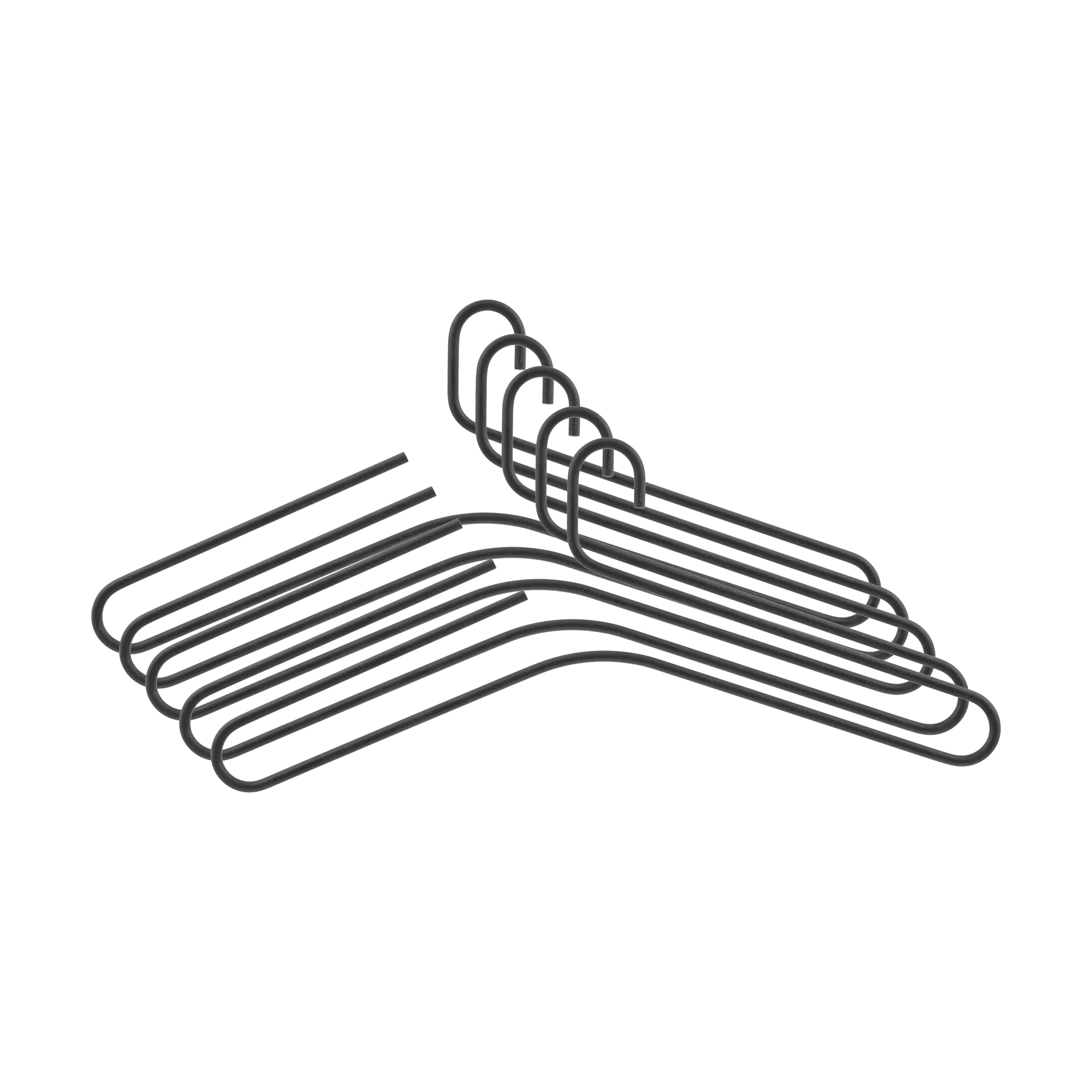 Smooth galge 5-pack, Black Scandi Living
