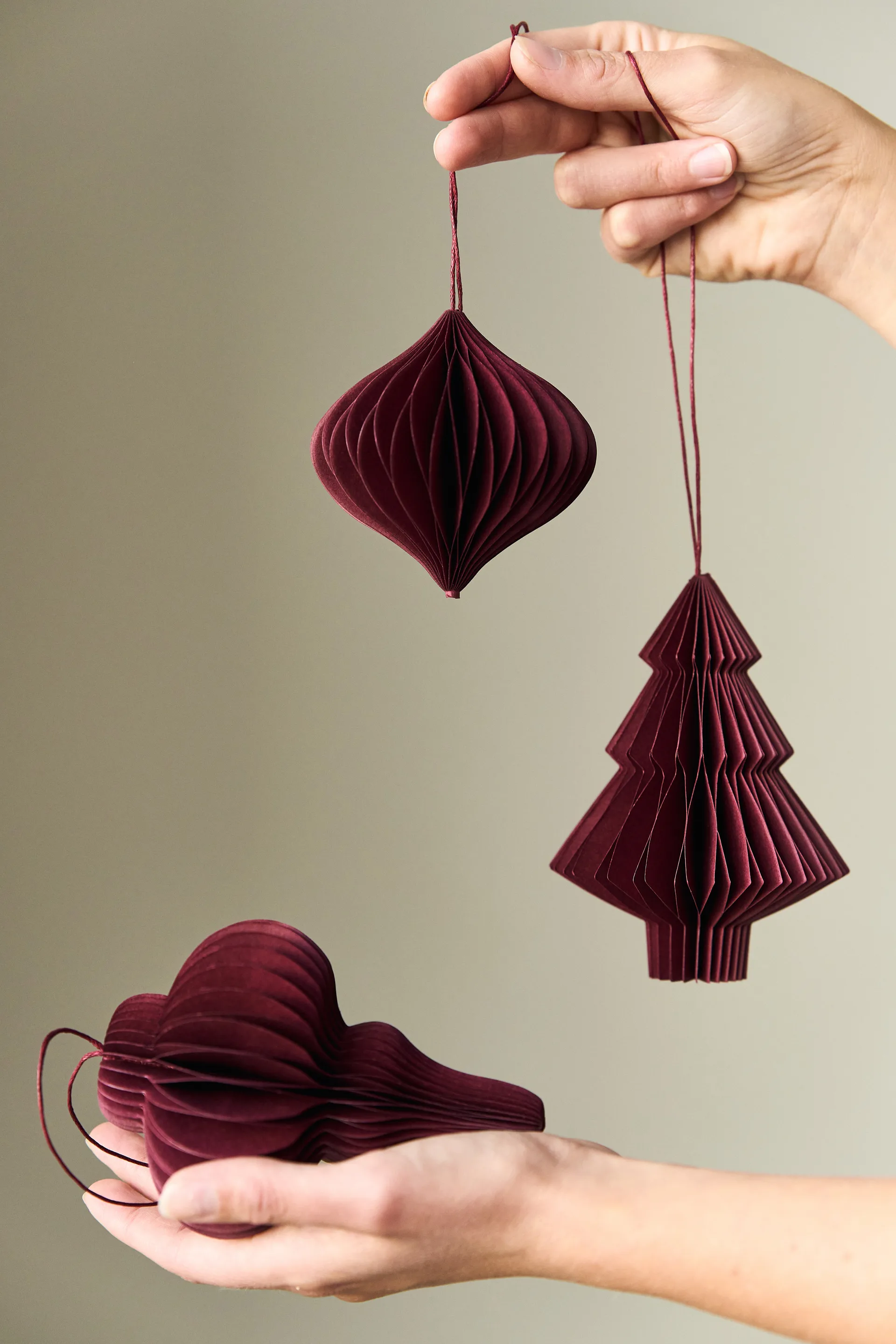 Spira julgranshänge 4-pack, Red Scandi Living