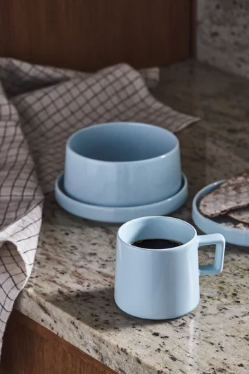 Taper mugg 30 cl - Ljusblå - Scandi Living