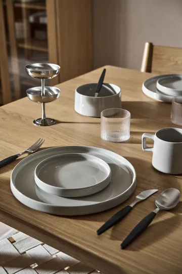 Taper servisset 12 delar - Ljusgrå - Scandi Living