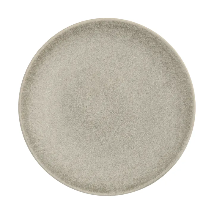 Terra assiett - Beige stengods, Ø22 cm - Scandi Living