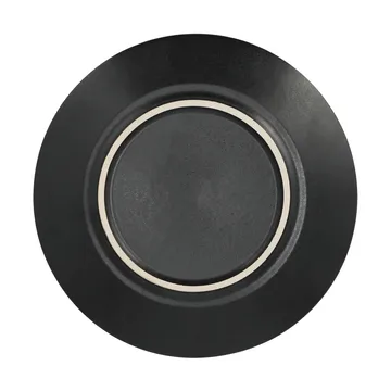 Terra assiett - Svart stengods, Ø22 cm - Scandi Living