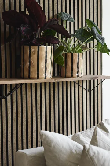 Thrive kruka Ø16 cm - Beige-svart - Scandi Living