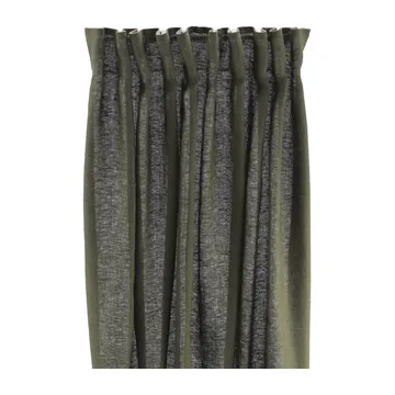 Tranquility gardinlängd med multiband 139x250 cm - Forest green - Scandi Living