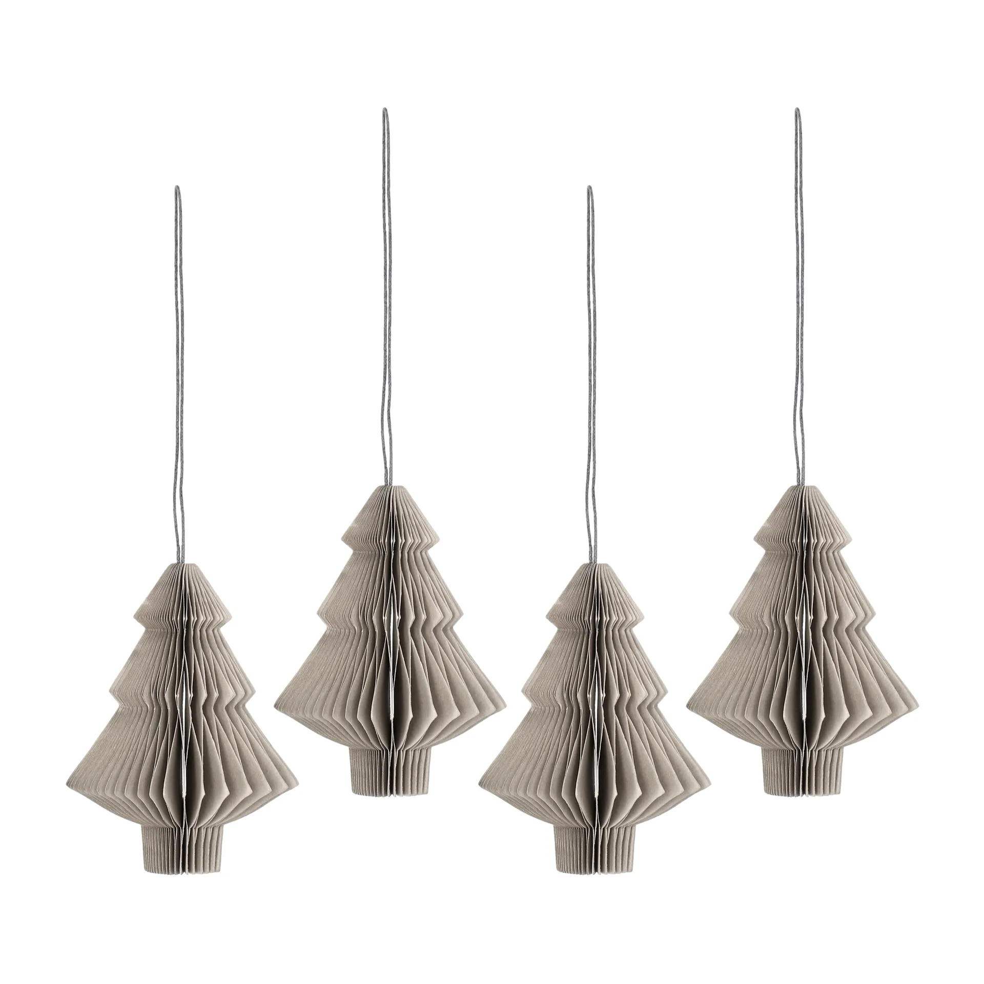 Tree julgranshänge 4-pack, Beige Scandi Living