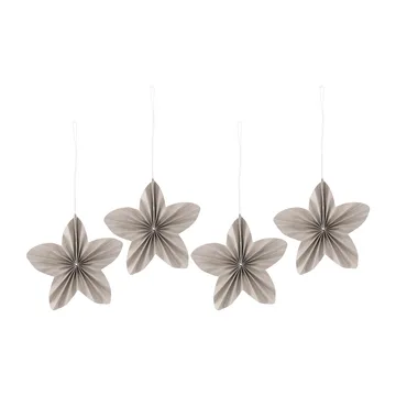 Twinkle julgranshänge 4-pack - Beige - Scandi Living