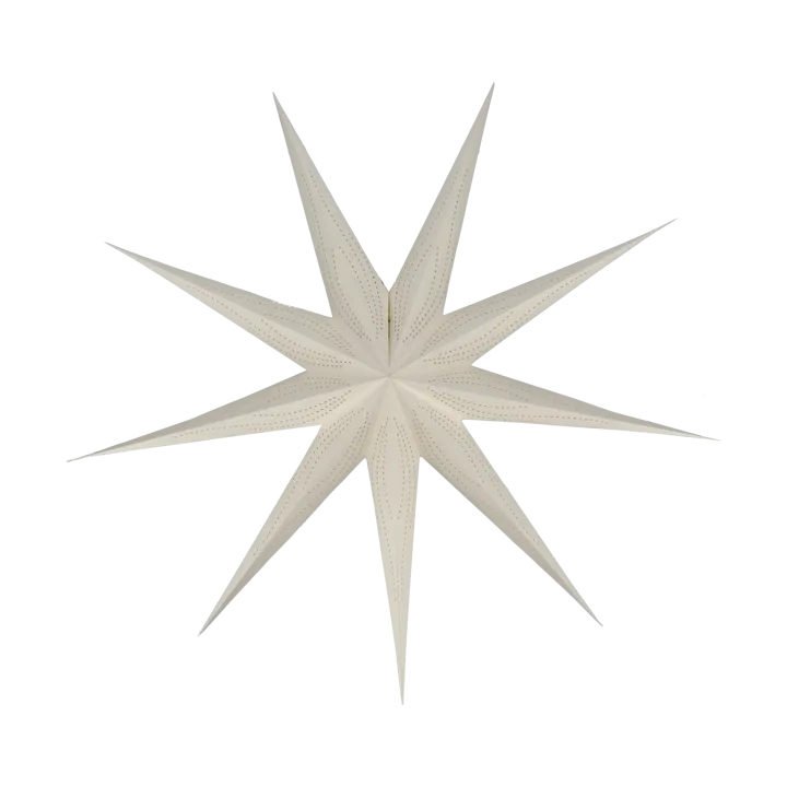 Veil adventsstjärna - Vit, Ø90 cm - Scandi Living
