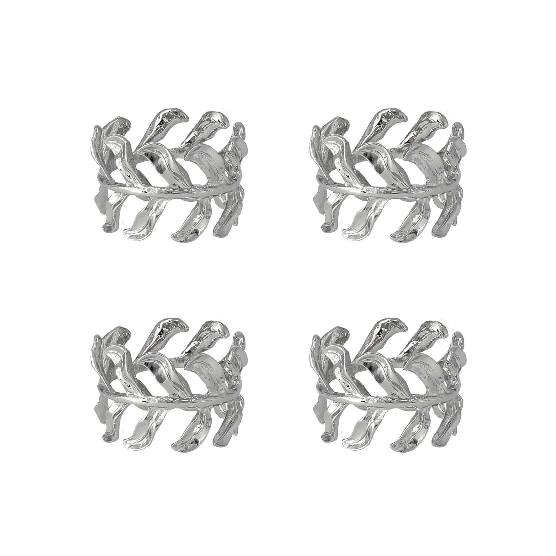 Vine servettring Ø4,7 cm 4-pack, Zinklegering Scandi Living