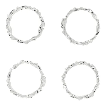 Vine servettring Ø4,7 cm 4-pack - Zinklegering - Scandi Living