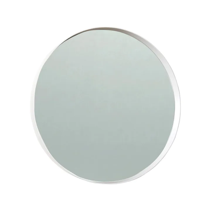 Spegel 9 - vit, Ø80 cm - Scherlin
