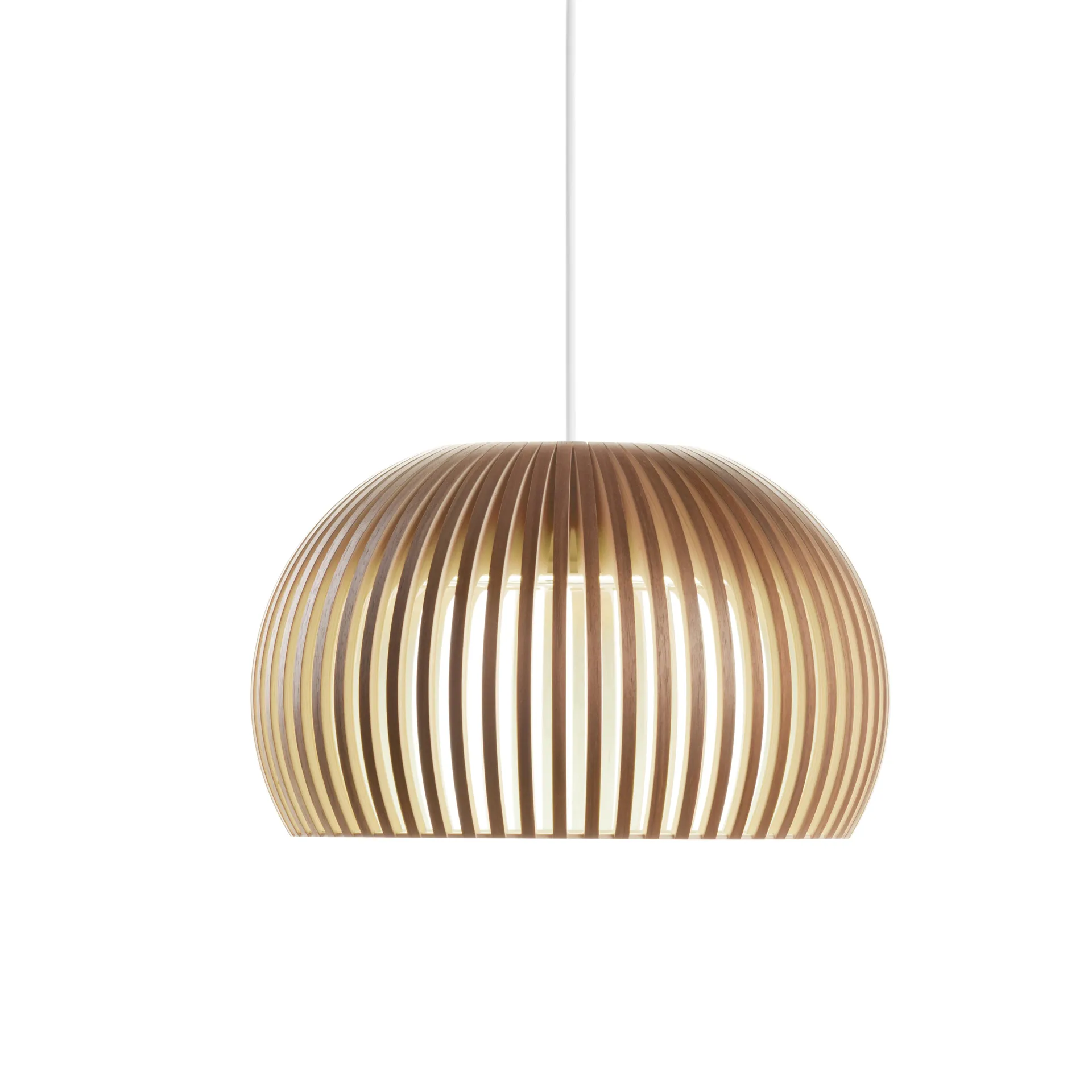 Atto 5000, taklampa, walnut veneer Secto Design