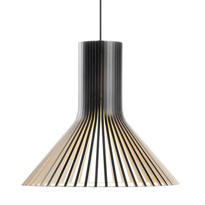 Puncto 4203, taklampa - black laminated - Secto Design