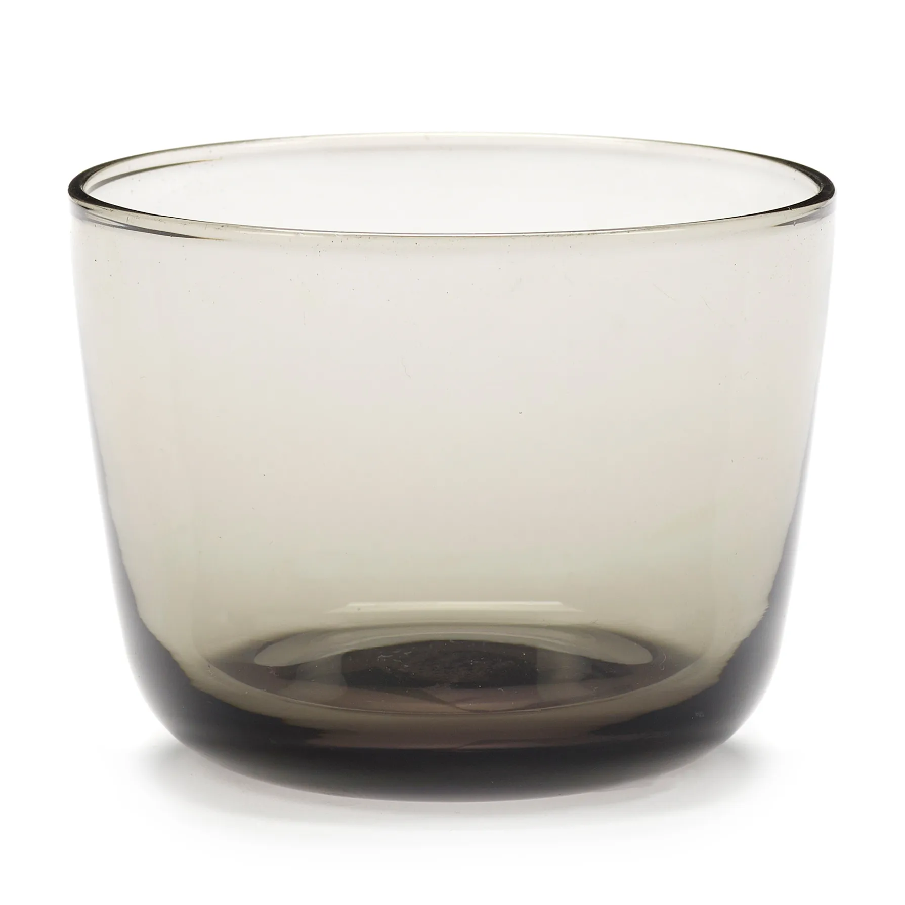 Cena lågt glas Ø8,5 cm, Smokey Grey Serax