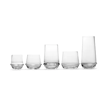 Dune tumblerglas L 38 cl 4-pack - Clear - Serax
