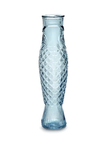 Fish & Fish glasflaska 85 cl - Light blue - Serax