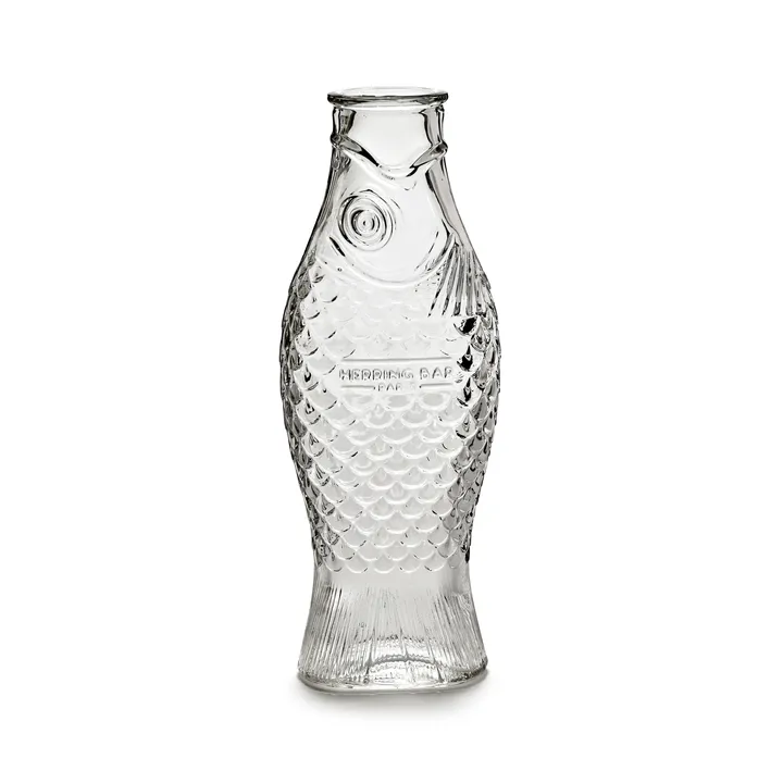 Fish & Fish glasflaska 85 cl - Transparent - Serax