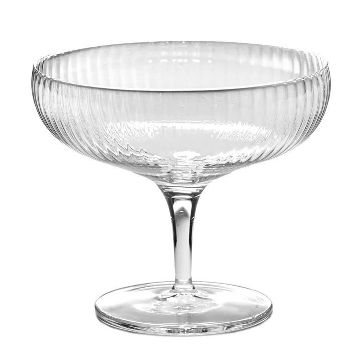 Inku champagne coupe glas 15 cl - Clear - Serax