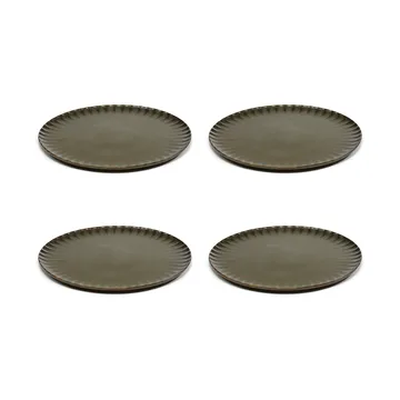 Inku tallrik XL Ø27 cm 4-pack - Green - Serax