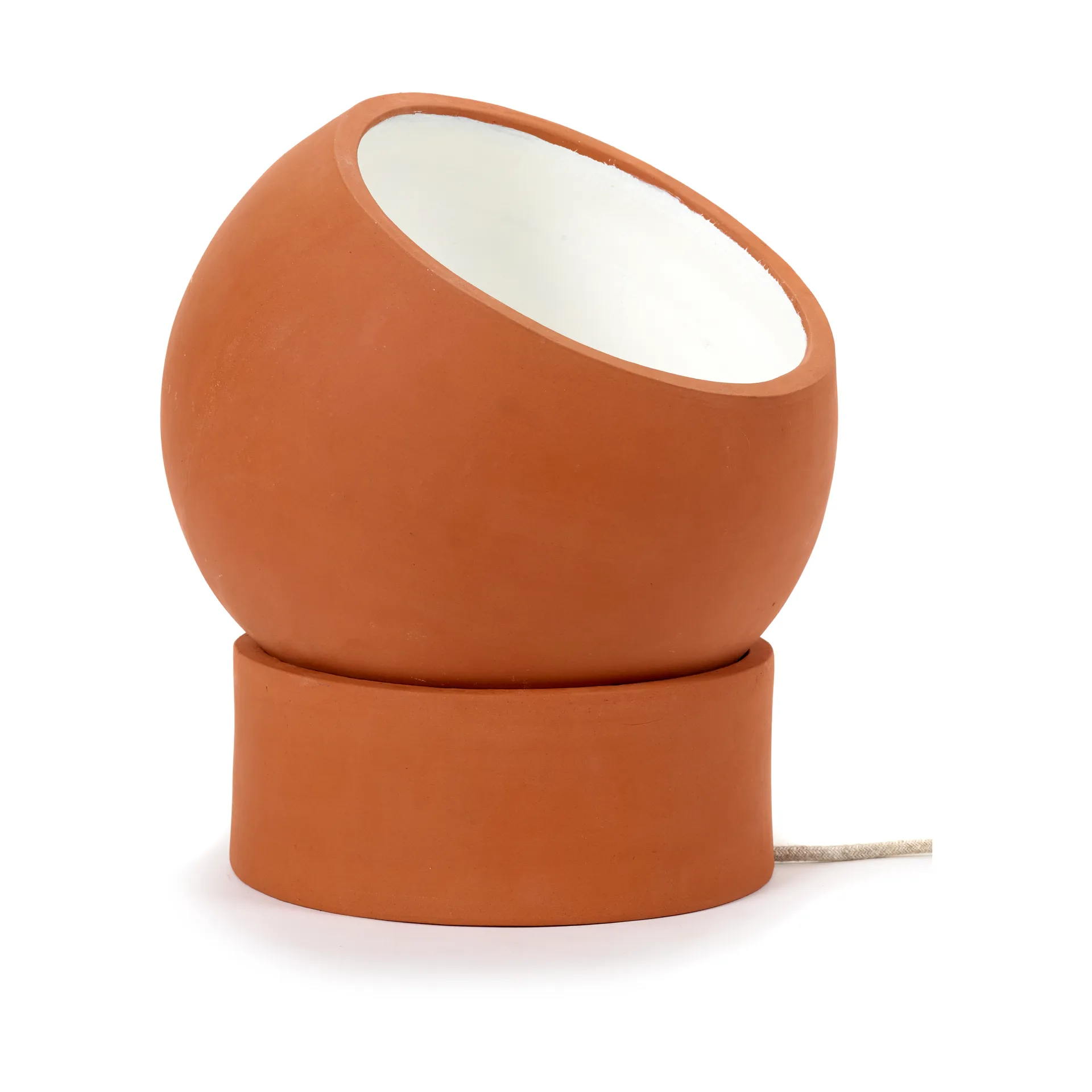 Terra golvlampa low, Terracotta Serax