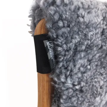 Lamino fårskinnsöverdrag - Black - Skandilock