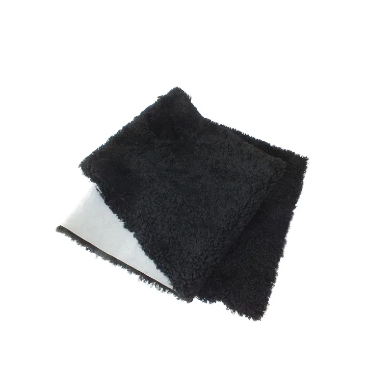 Lamino fårskinnsöverdrag - Black - Skandilock