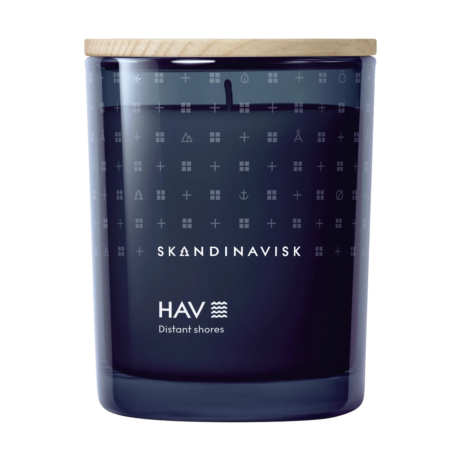 Hav doftljus med lock, 200 g Skandinavisk