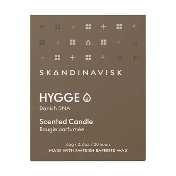 Hygge doftljus med lock - 65 g - Skandinavisk