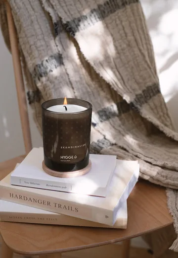 Hygge doftljus med lock - 65 g - Skandinavisk
