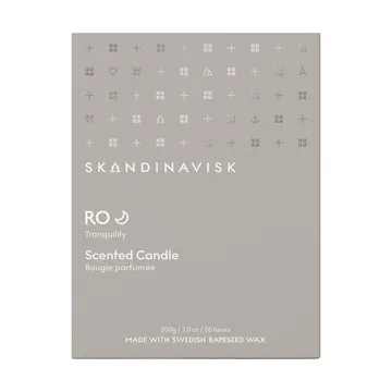 Ro doftljus med lock - 200 g - Skandinavisk
