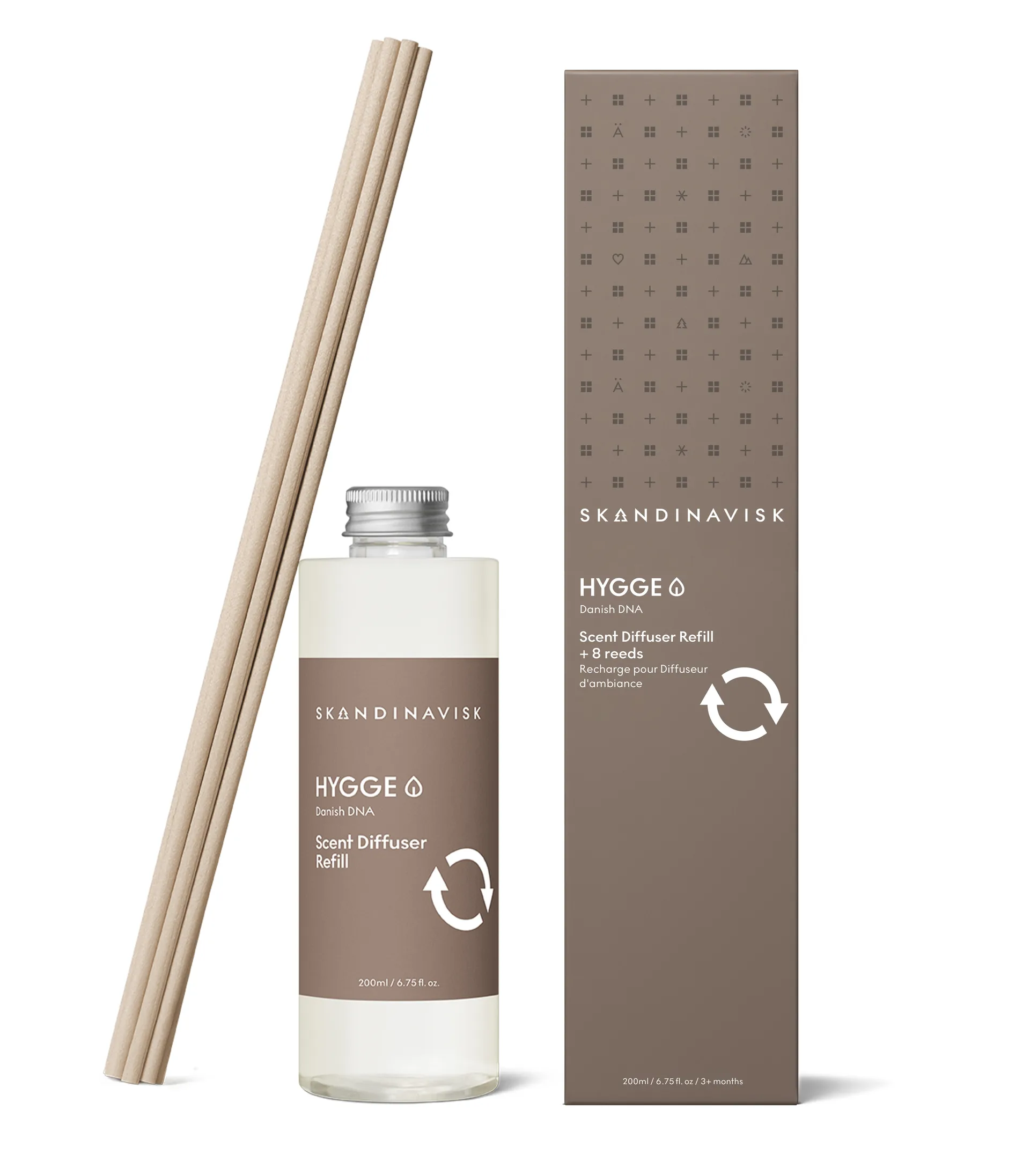 Skandinavisk refill till doftpinnar 200 ml, Hygge Skandinavisk