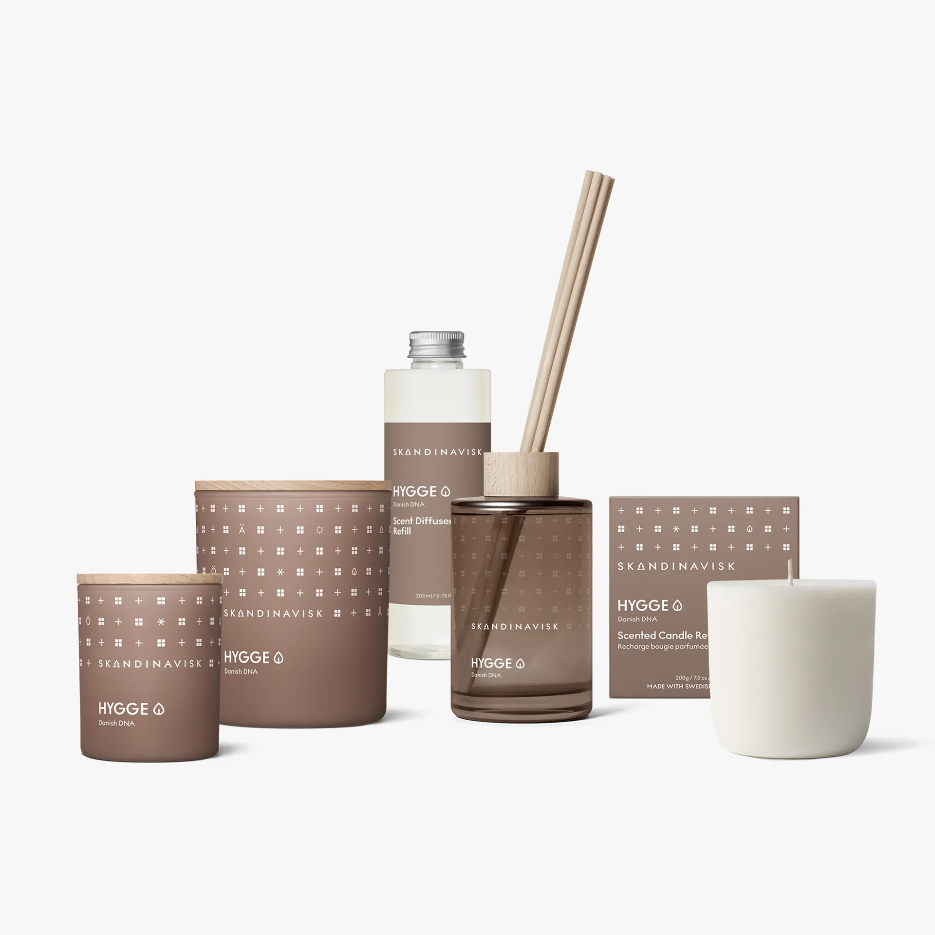 Skandinavisk refill till doftpinnar 200 ml, Hygge Skandinavisk