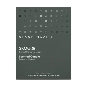 Skog doftljus med lock - 200 g - Skandinavisk