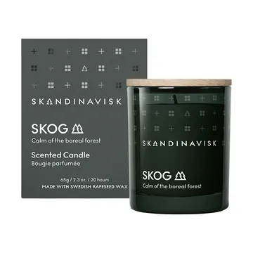 Skog doftljus med lock - 65 g - Skandinavisk