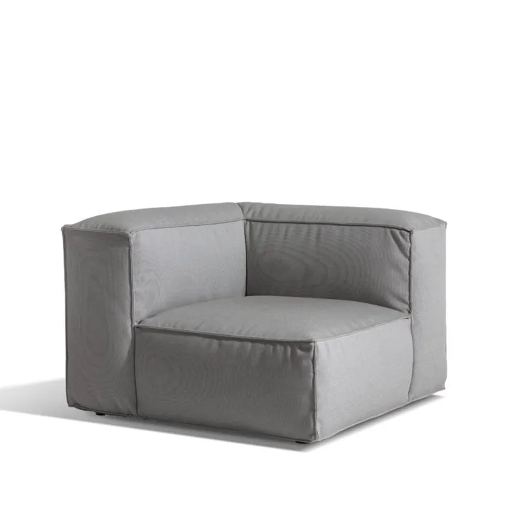 Asker modulsoffa - Sunbrella Sling taupe beige, hörndel - Skargaarden